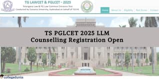TS PGLCET 2025 LLM Round 1 Counselling Begins @lawcetadm.tgche.ac.in; Apply Before October 6
